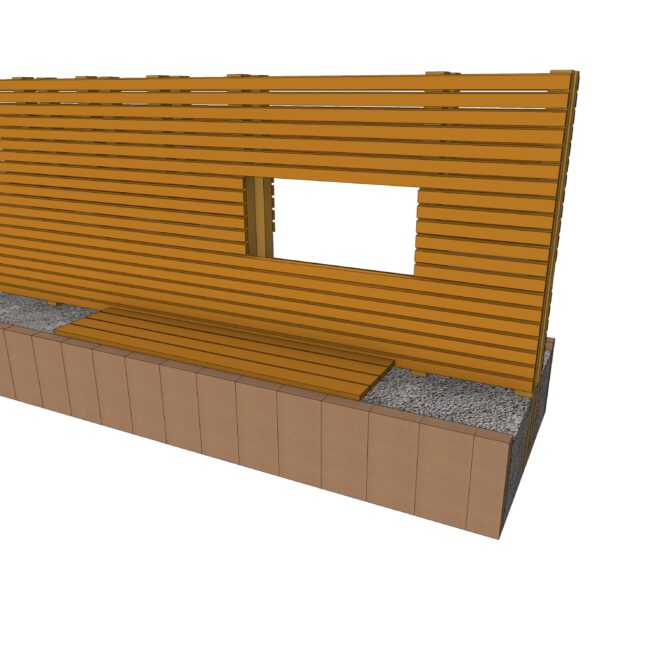 3D Modell eines Schnackfensters